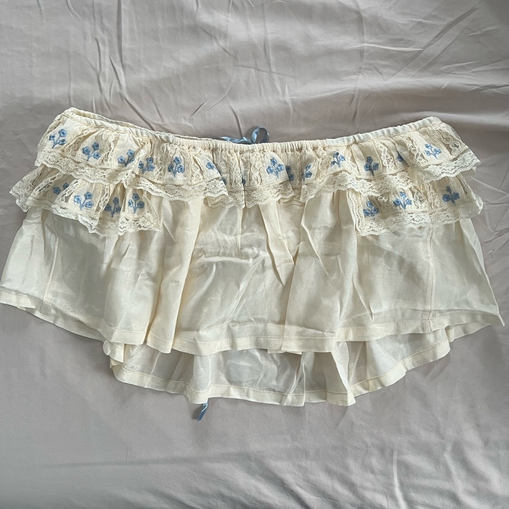 Free People Thalia Embroidered Tube Top (size L and XL) - Picture 9 of 14
